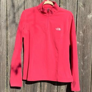 The North Face quarter zip fleece pullover